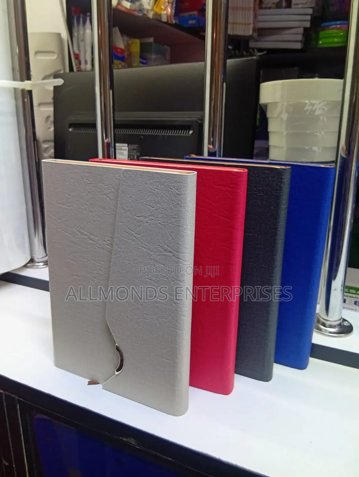 A5 Notebook With Soft Leather Cover- 4 Colors