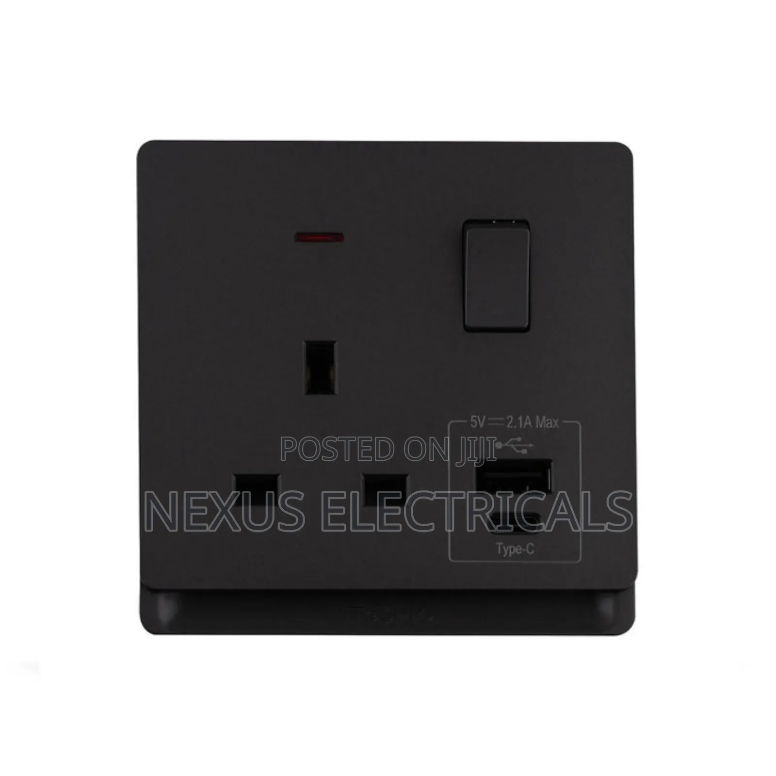Vip Single Socket With Usb-a Type-C