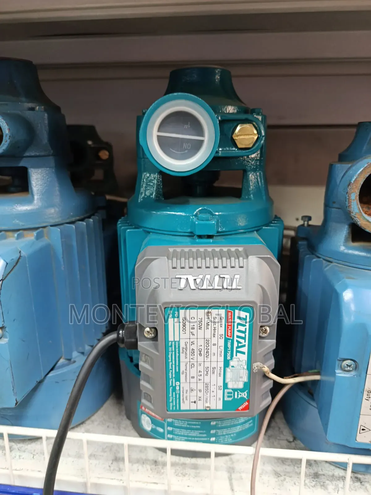 Total 1hp Booster Pump/1hp Total Electric Water Pump 1hp
