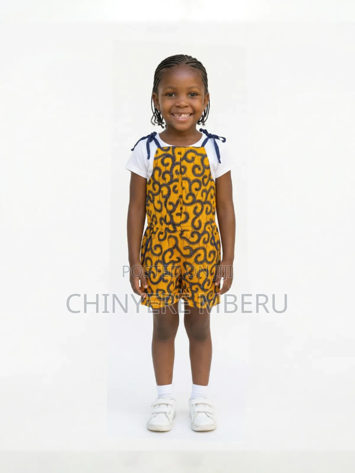 Girls Ankara Playsuit