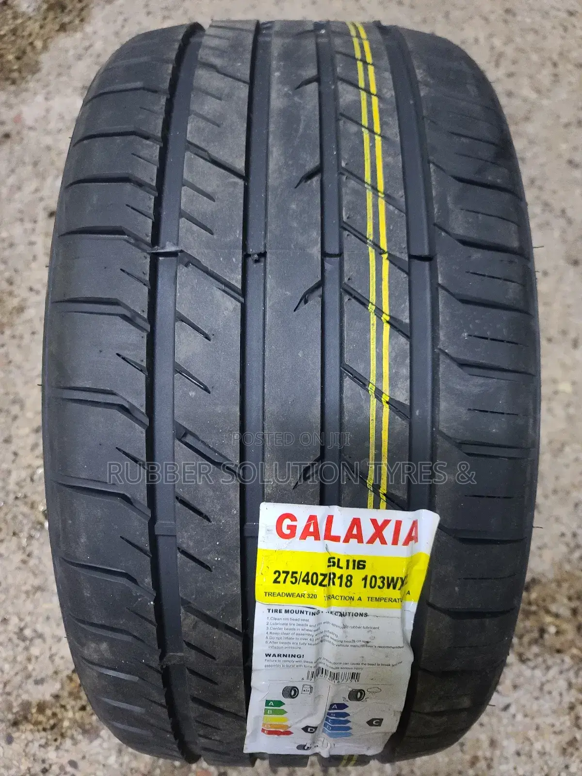 275/40r18 Galaxia Tyres 103 W X/L Sl116
