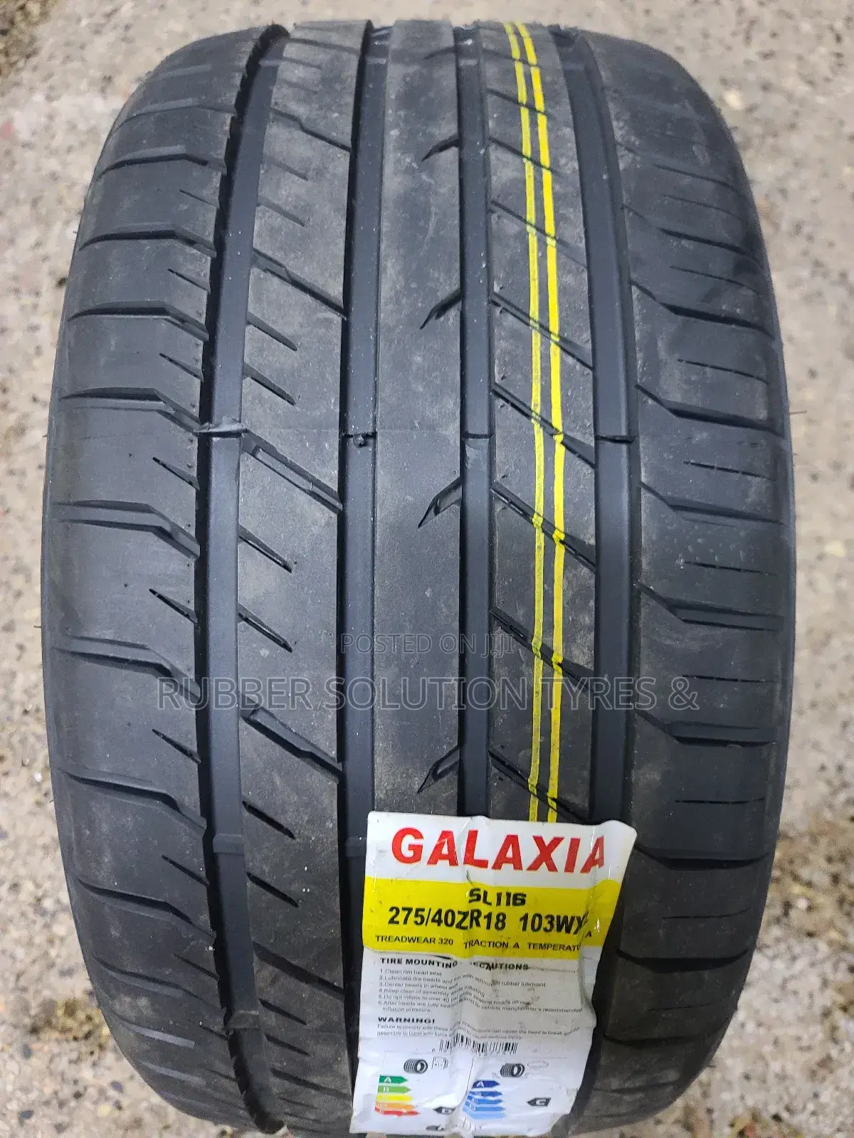 275/40r18 Galaxia Tyres 103 W X/L Sl116