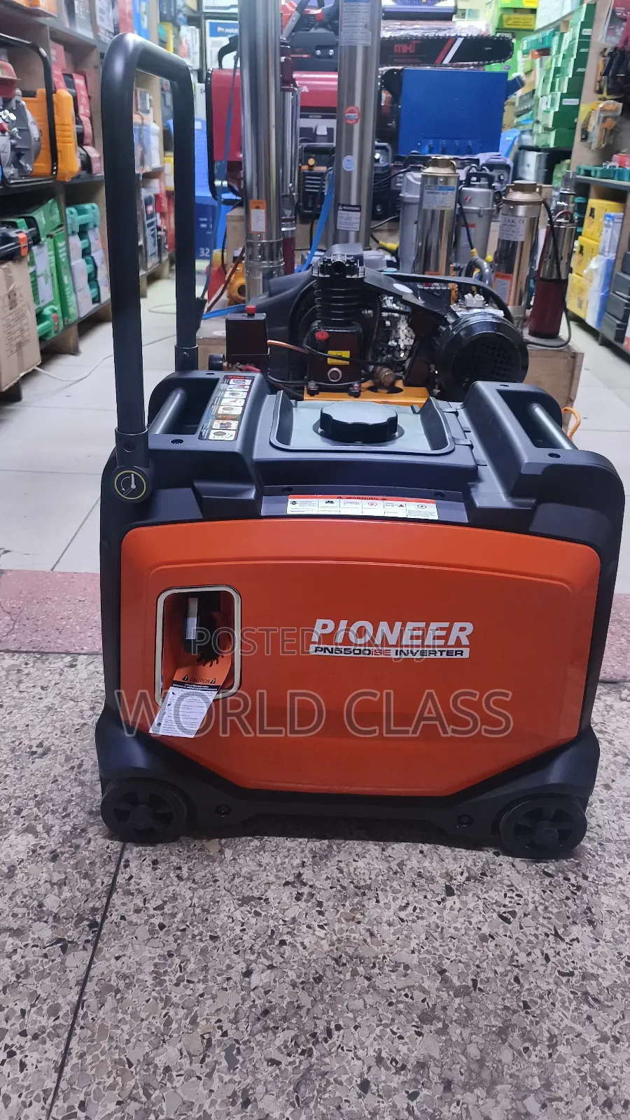 Pionier Heavy Duty 4.5kva Silent Generator