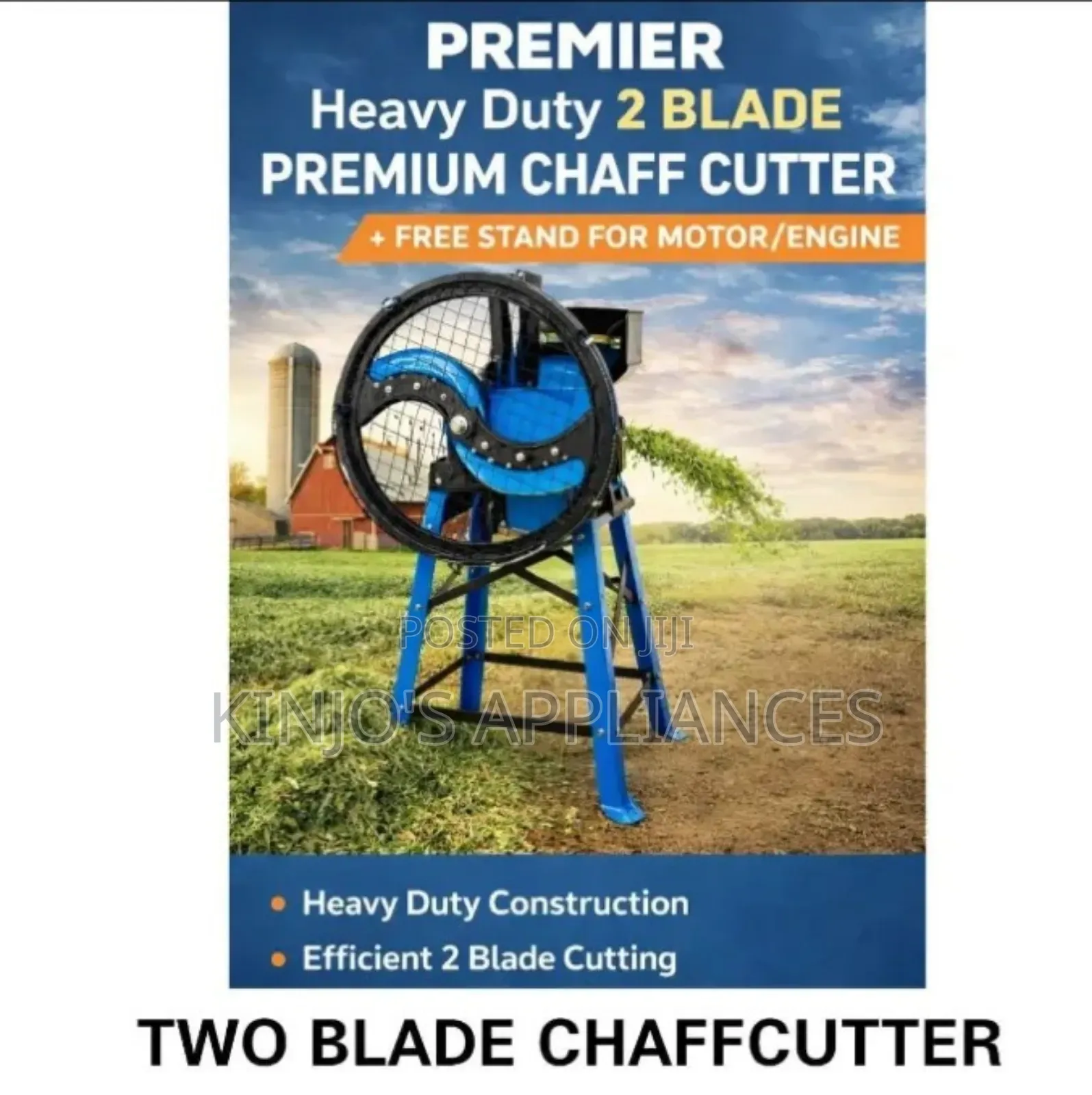 Premier 2blade Heavy Duty Chaffcutter