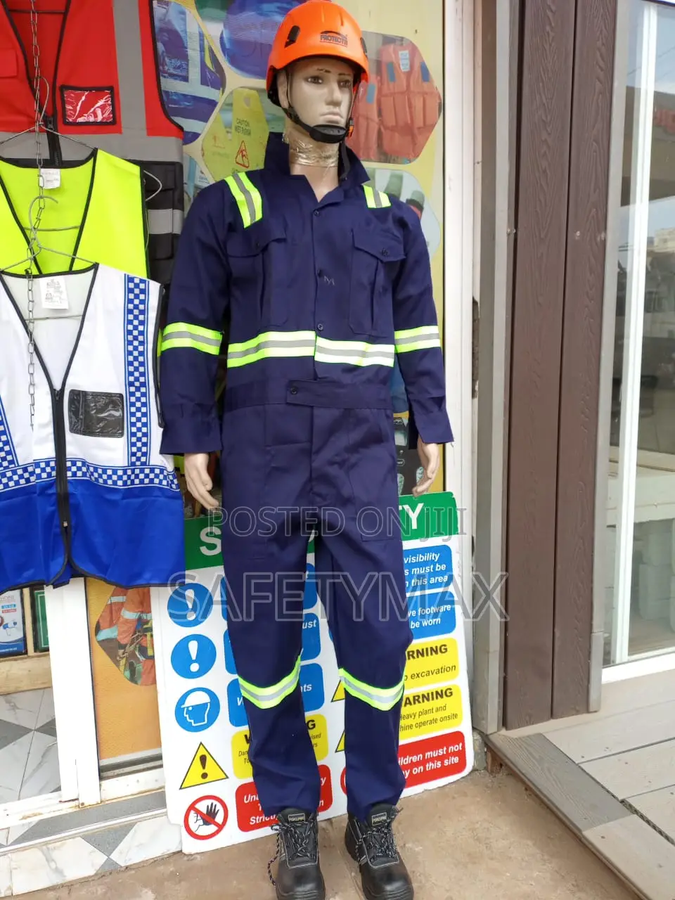 High Visibility Reflective Overalls-durable Safety Workwear