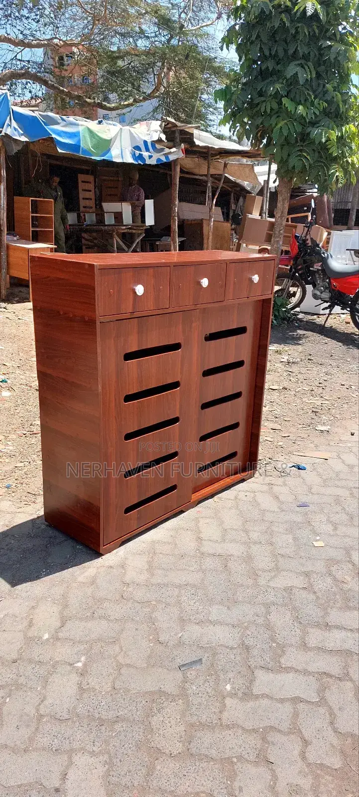 Shoerack With Storage Drawers