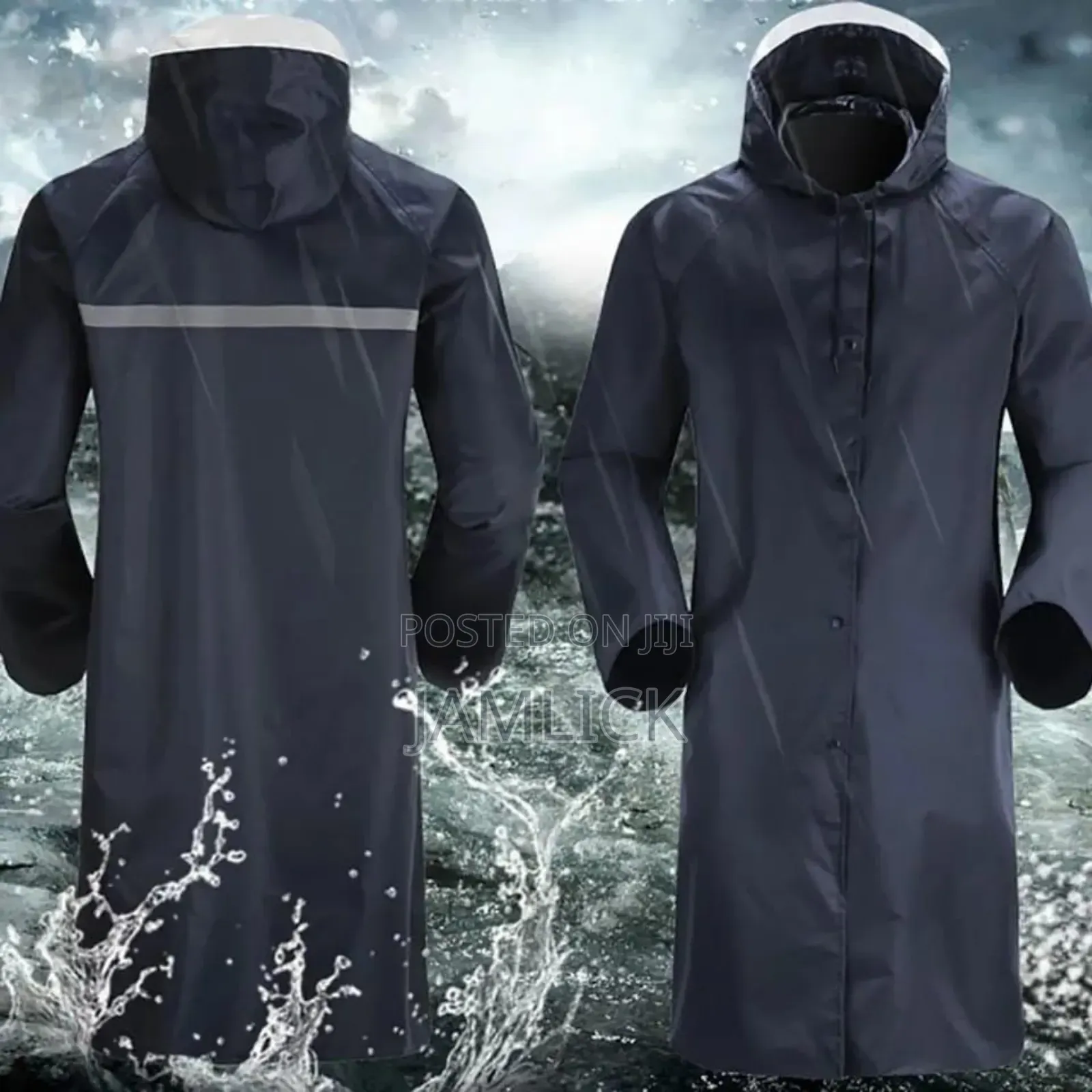 Adult Raincoat With Cap – Unisex - Cr