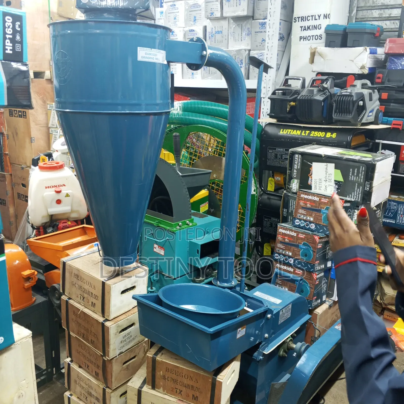 Commercial Posho Mill 7.5hp With Motor