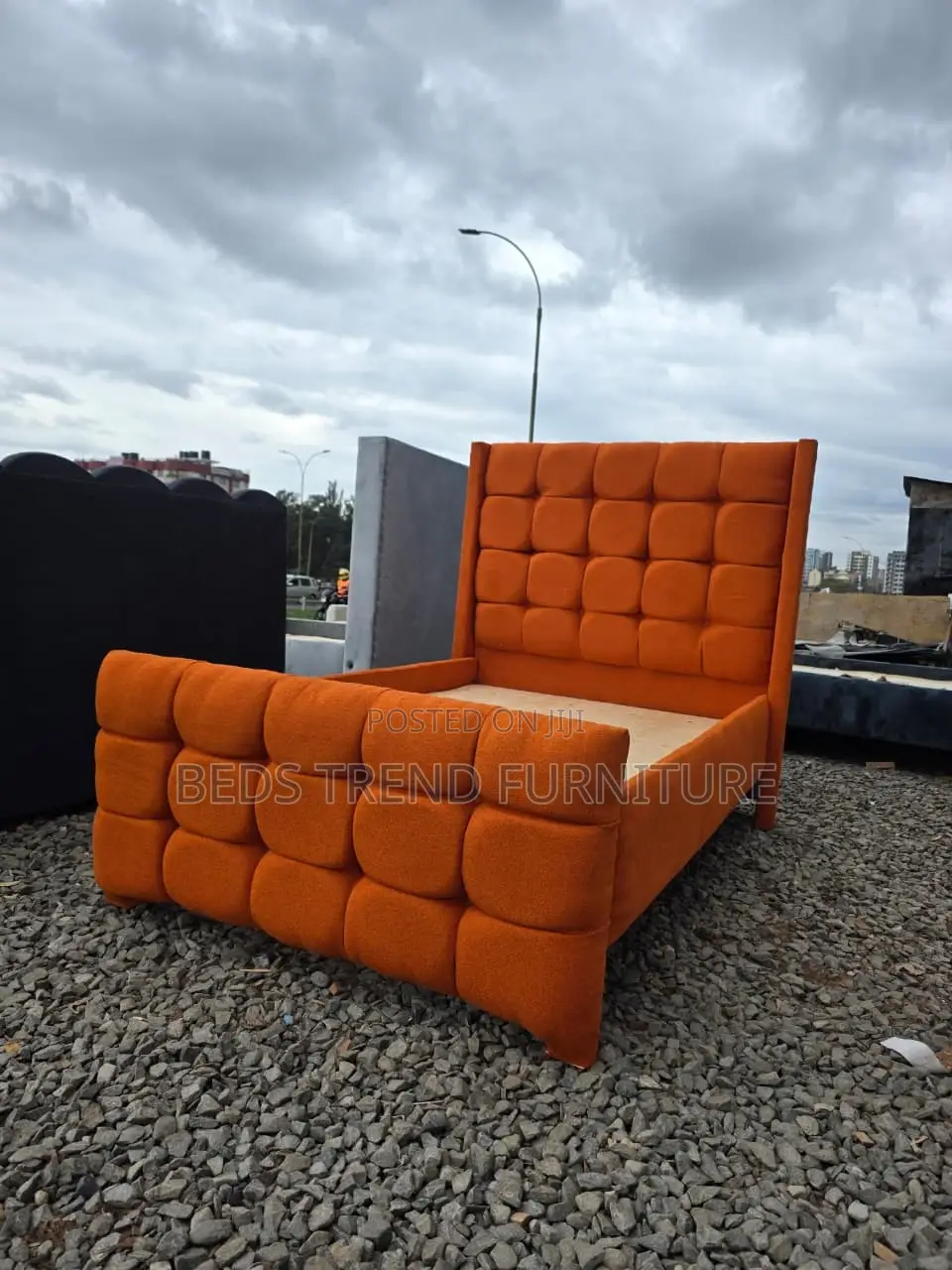 4 by 6 Classy Bed(Orange)