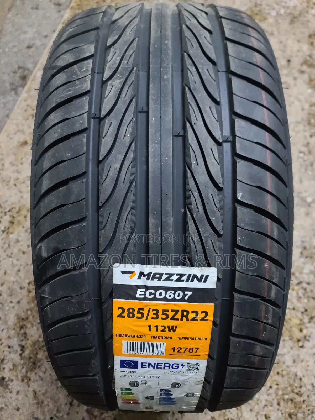 285/35r22 Mazzini Tires 112 W Eco607