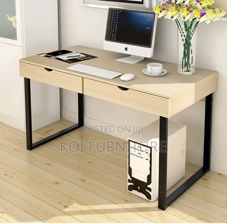 Office Desk; Home Office Generic Office Desk With Drawers