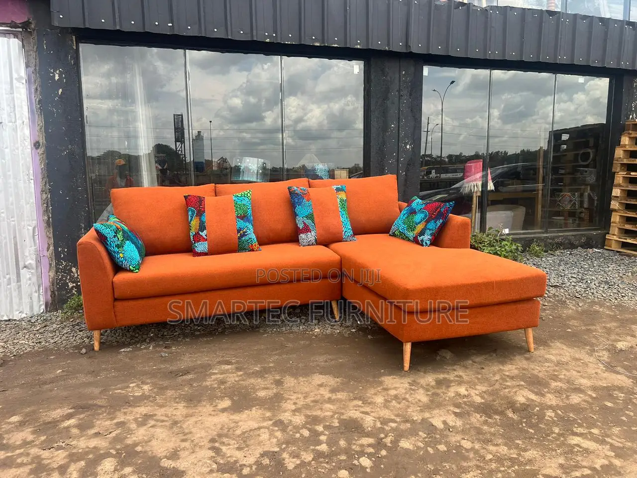 Original Lovely 6 Seater L Sofa