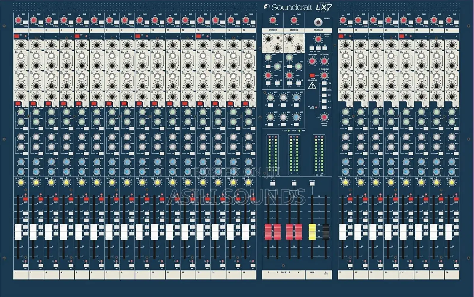 Soundcraft Lx7ii 24-Channel Analog Mixing Console