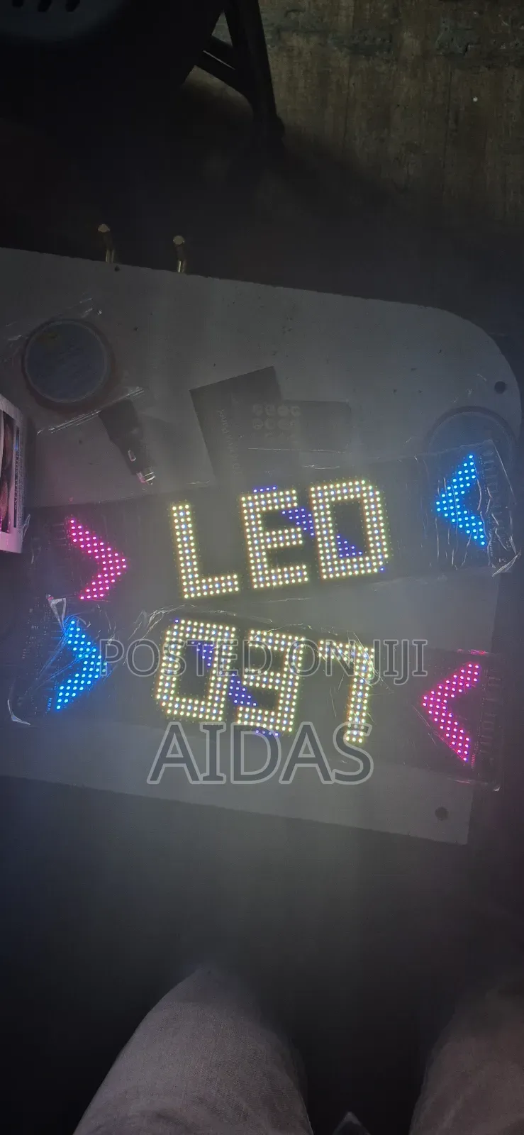 Led Matrix Car Display Panel – Programmable Led Sign for Cars