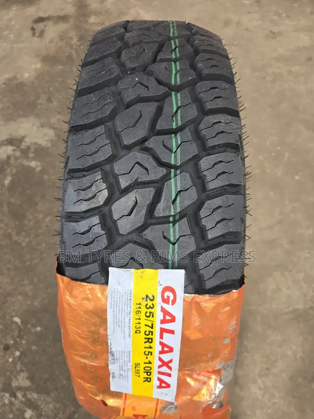 235 /75 R15 Galaxia Tyres (Sl997)