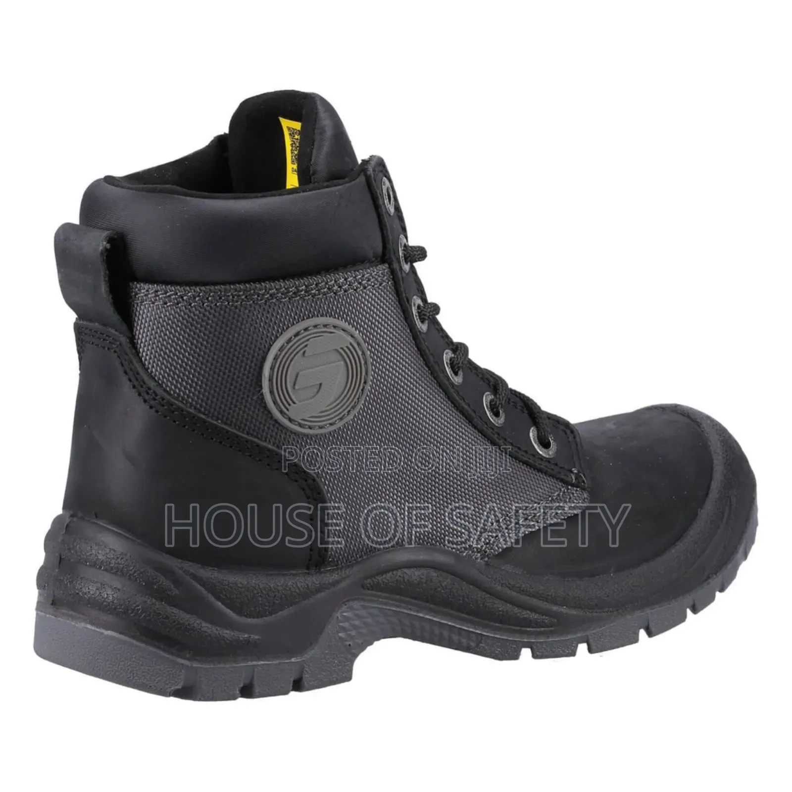 Black Horse Leather Dakar Safety Boots