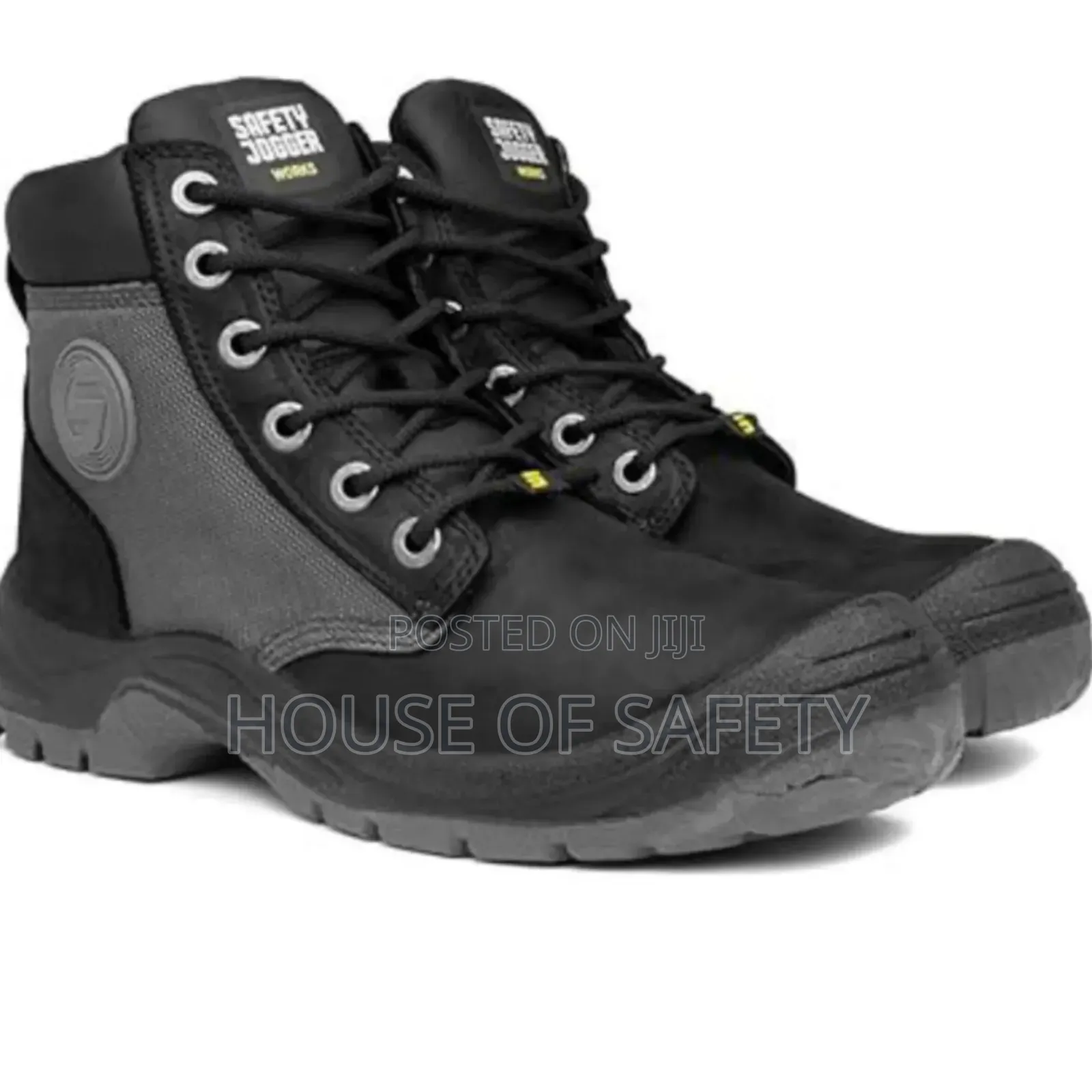 Durable Crazy Leather Darkar Safety Boots in Kenya