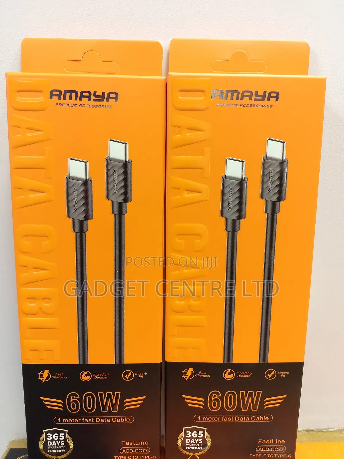 Amaya 60w C to C Fast Charging Cable Original