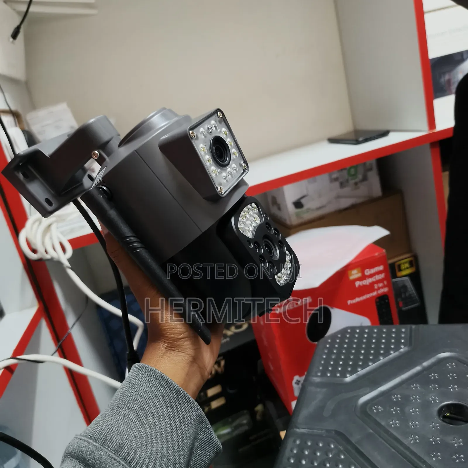 4g Smart Dual Lens Surveillance Camera Available 