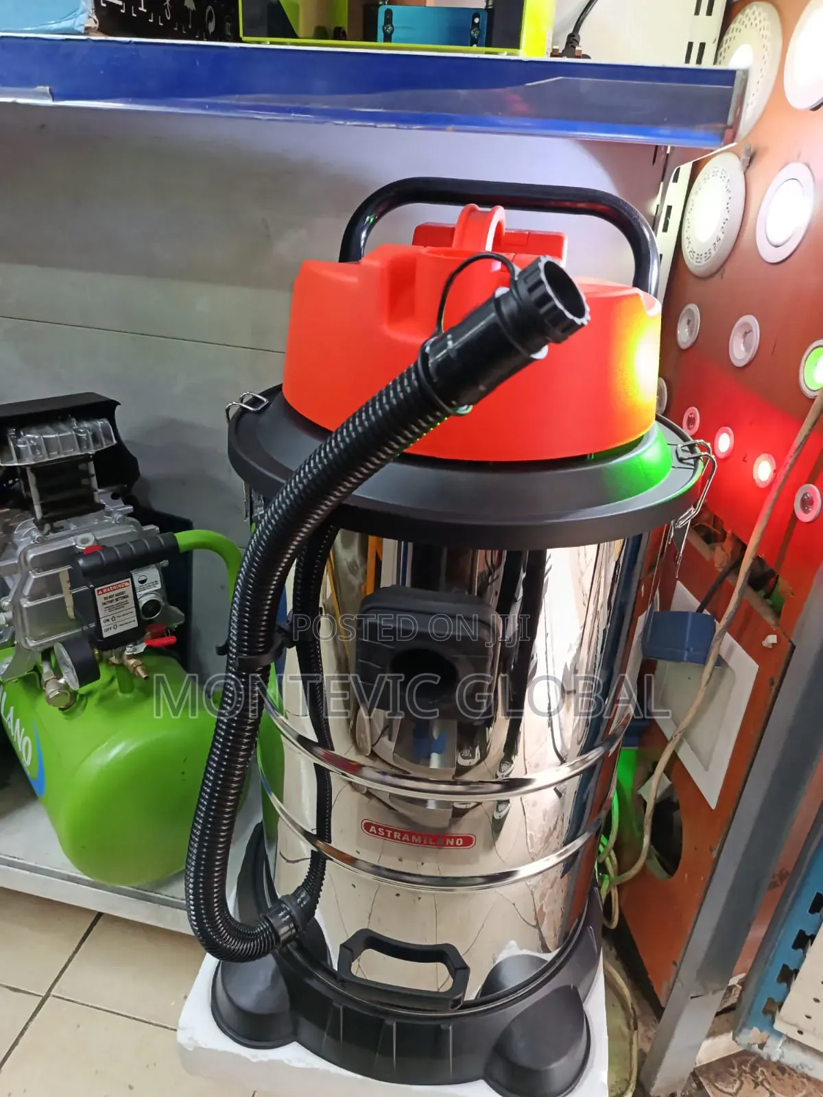 Astramilano 50l Wet And Dry Vaccum Cleaner