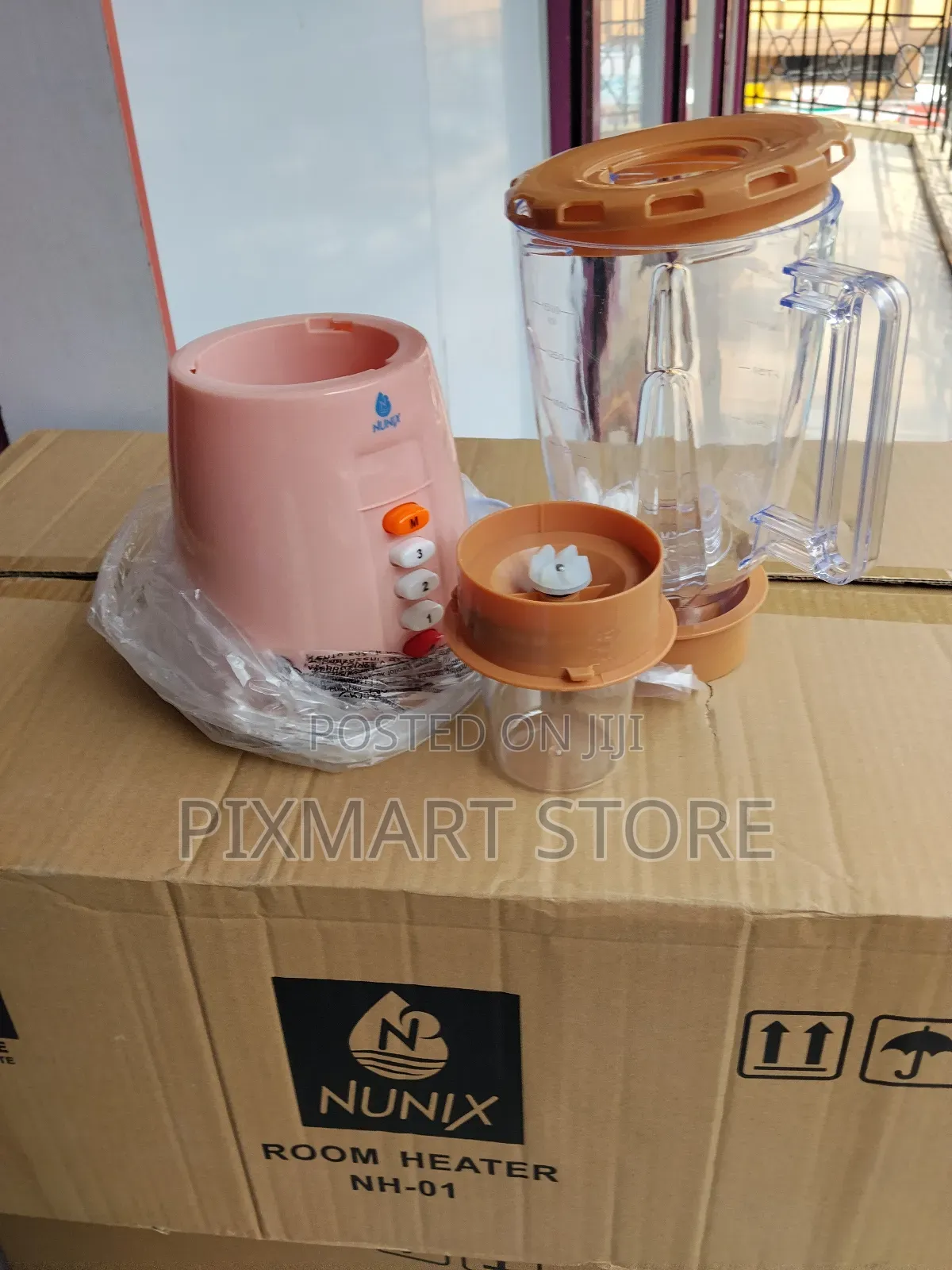 Nunix Ak-100 2-in-1 Blender Grinder 1.5l 350w Motor