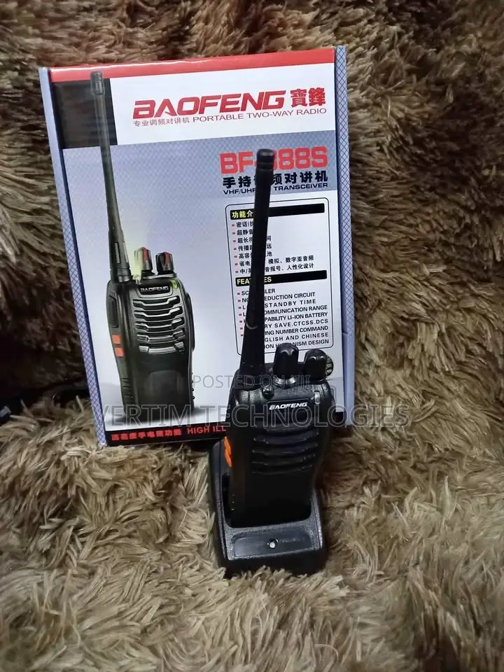 Baofeng Bf-888s 16channel Walkie Talkie Durable Long Range Transceiver