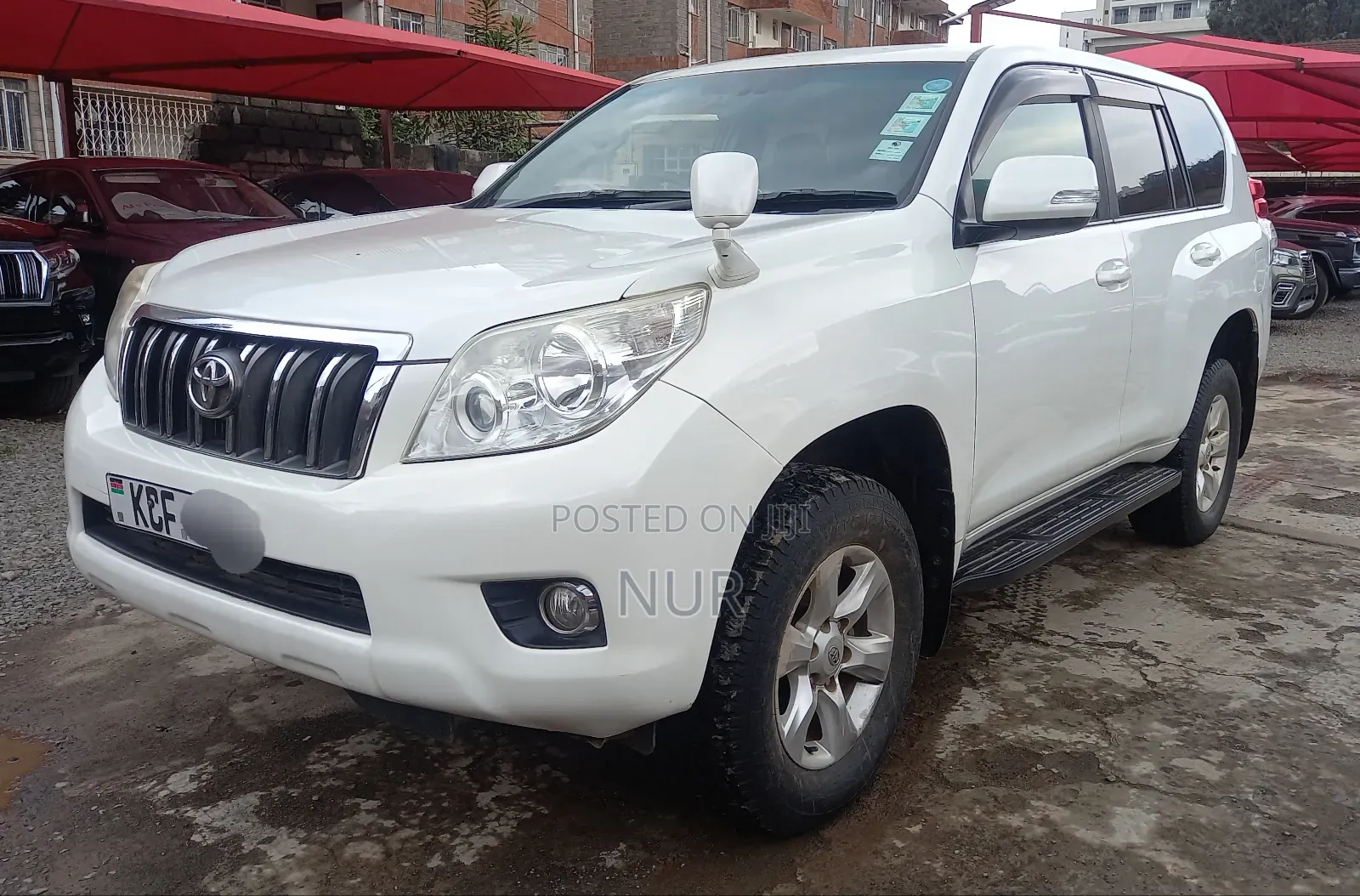 Toyota Land Cruiser Prado 2012 White