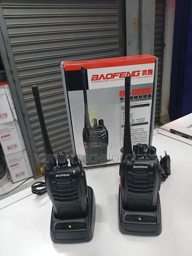 Baofeng Bf-888s Portable Walkie Talkie With 16 Channels
