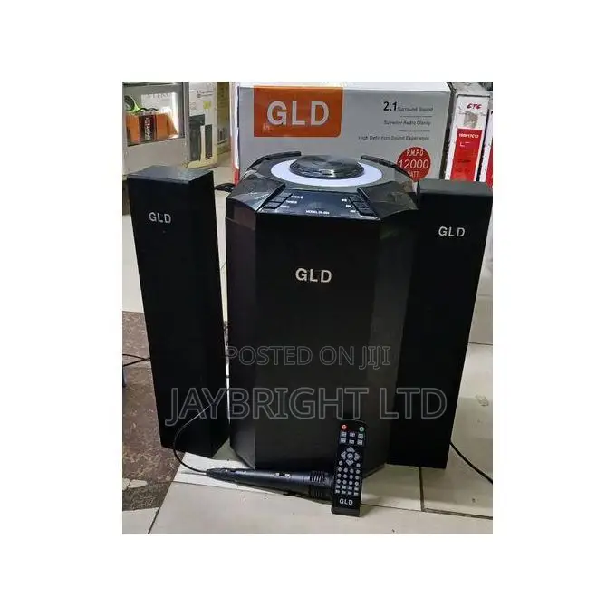 GLD 2.1ch Multimedia Speaker System Fm/Bt/ Usb Hometheatre