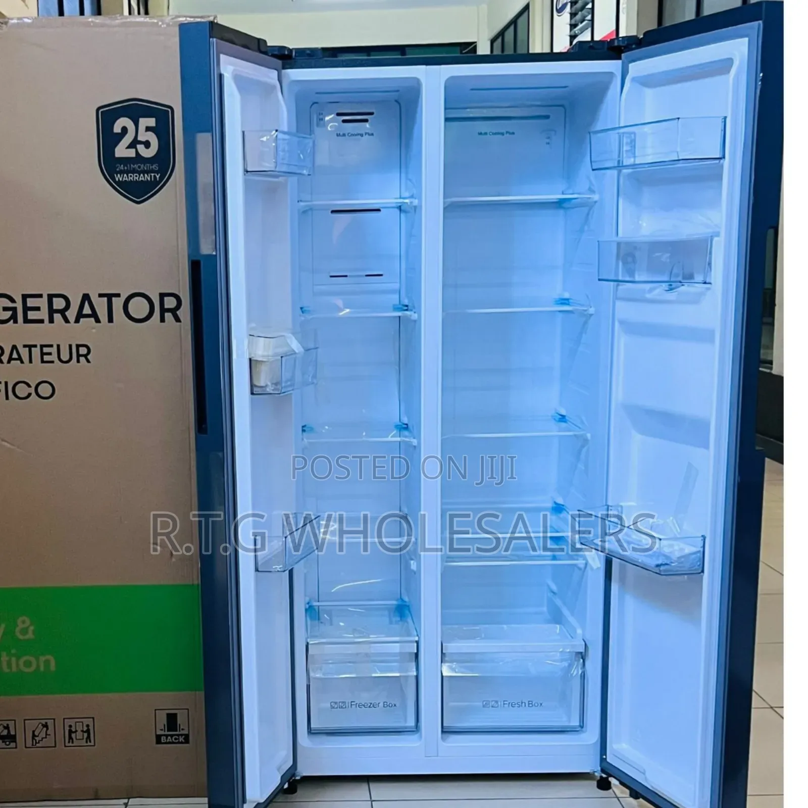 Syinix 460 L Refrigerator With Water Dispenser 5‐Yr Warranty