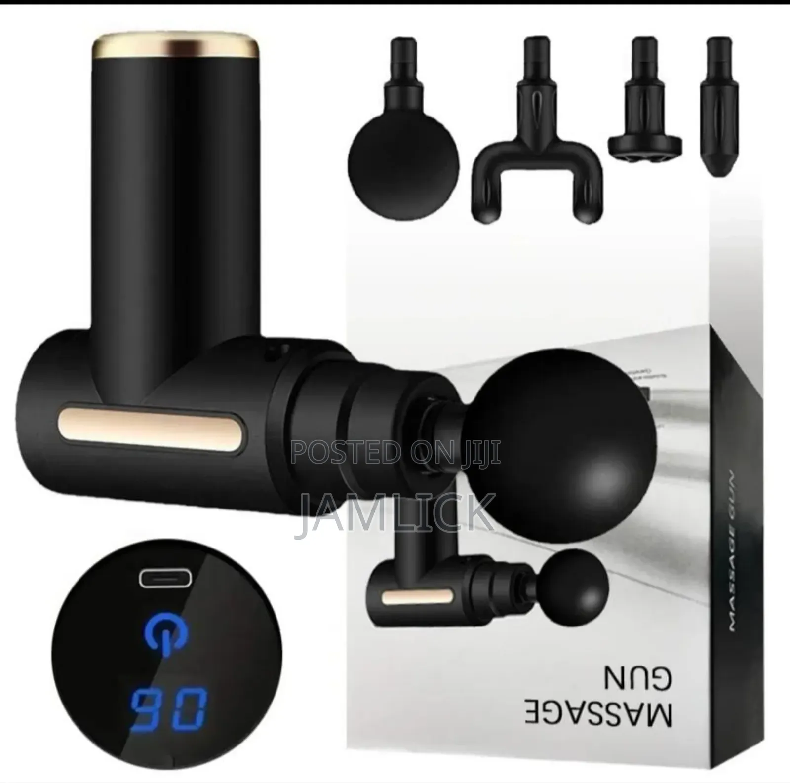 5-in-1 Portable Massage Gun –Cr