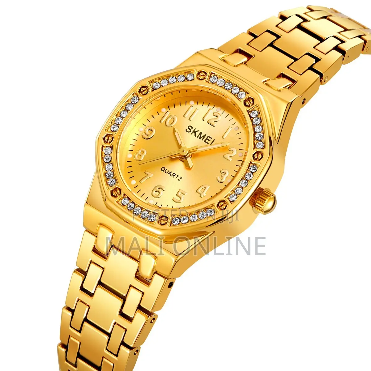 Skmei 2508 Ladies Quartz Watch Stainless Steel Luxury Women Wristwatch