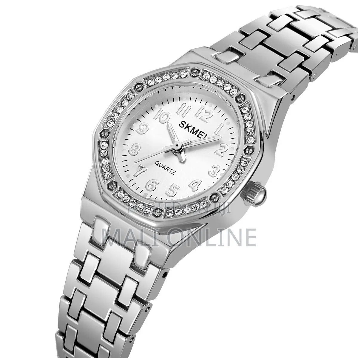 Skmei 2508 Ladies Quartz Watch Stainless Steel Luxury Women Wristwatch
