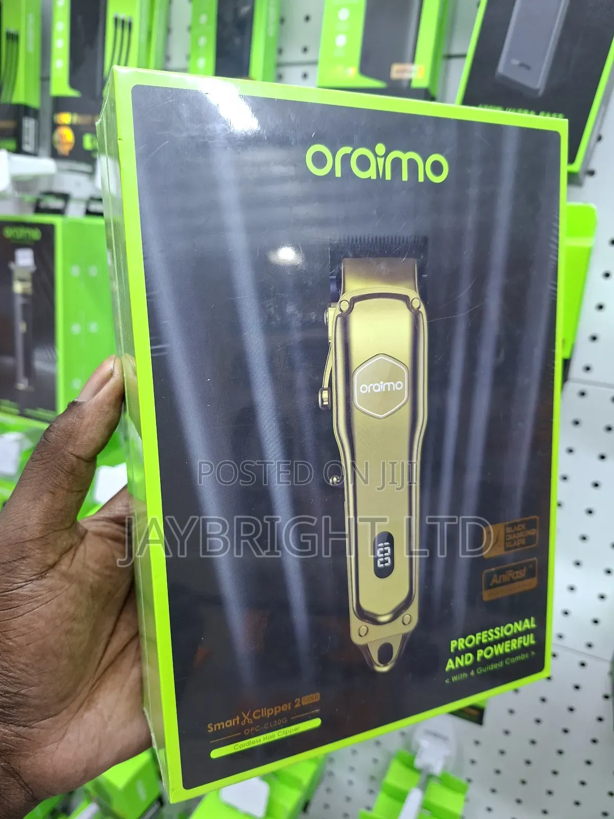 Oraimo Smart Clipper 2 Gold Opc-Cl30g Cordless Hair Clipper