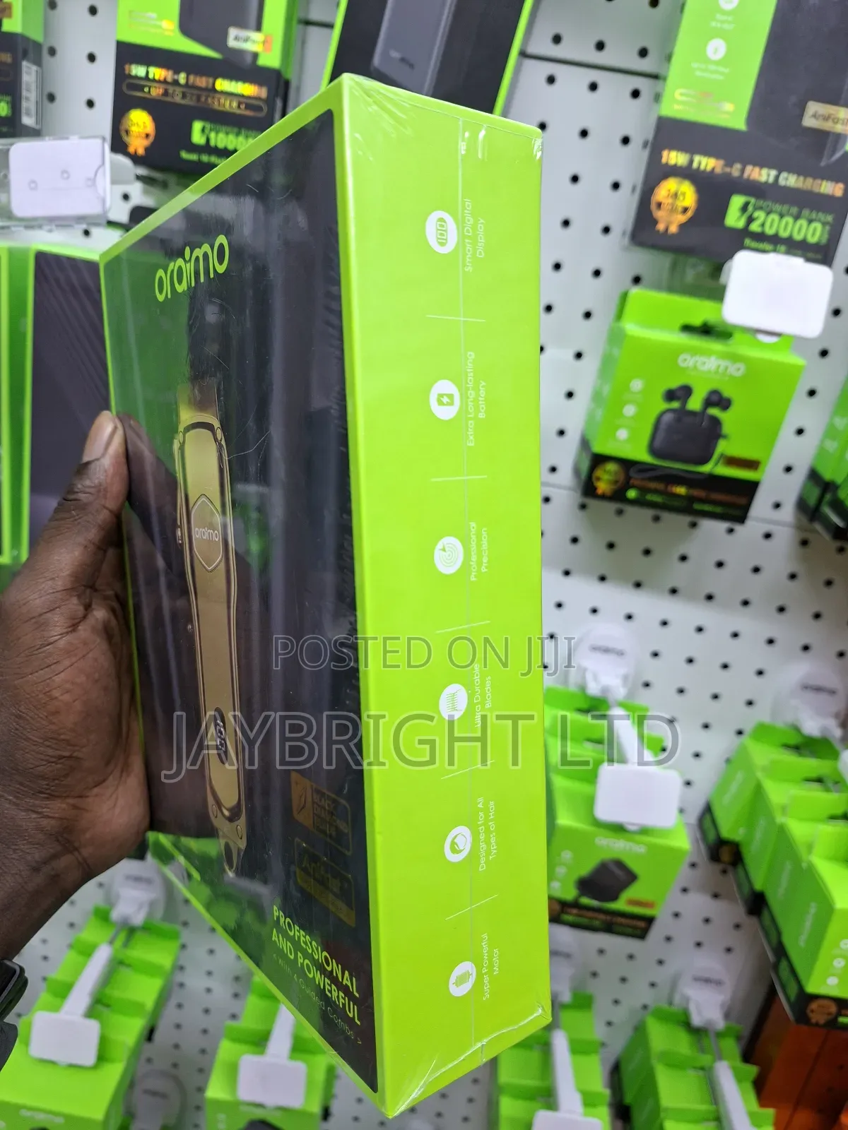 Oraimo Smart Clipper 2 Gold Opc-Cl30g Cordless Hair Clipper