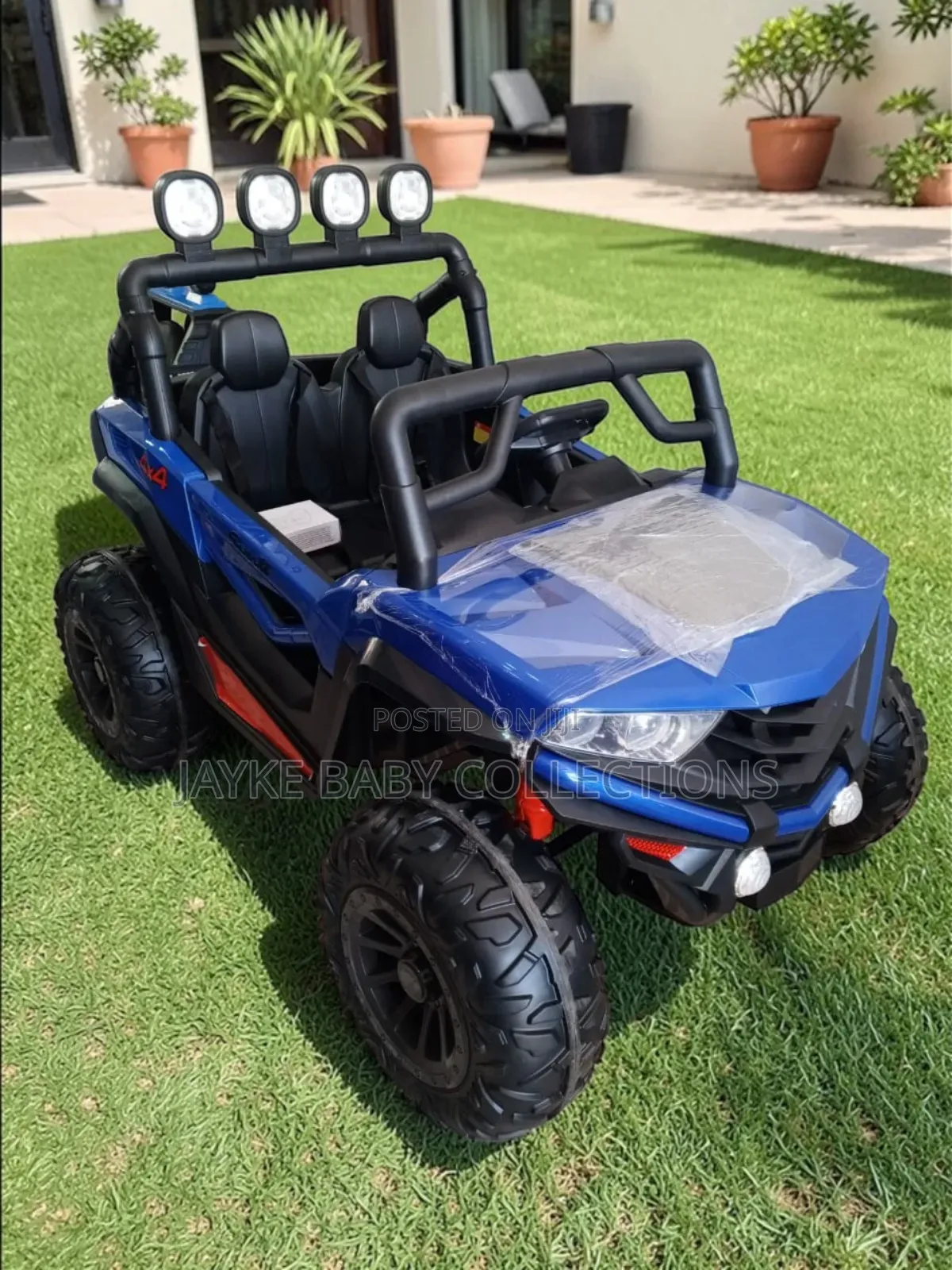 4x4 Kids Electric Ride-on Jeep – Perfect Outdoor Fun Car for Two Kids