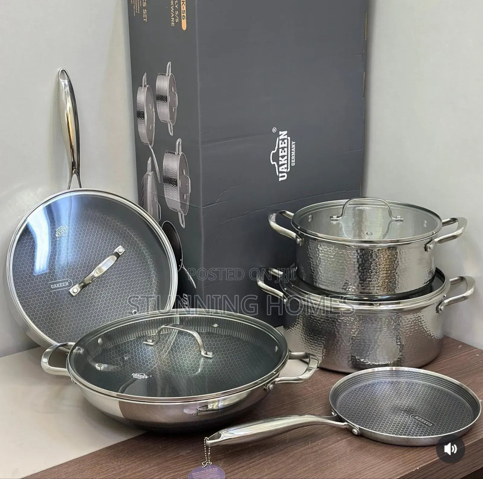 Quality Uakeen Cooking Pots Set
