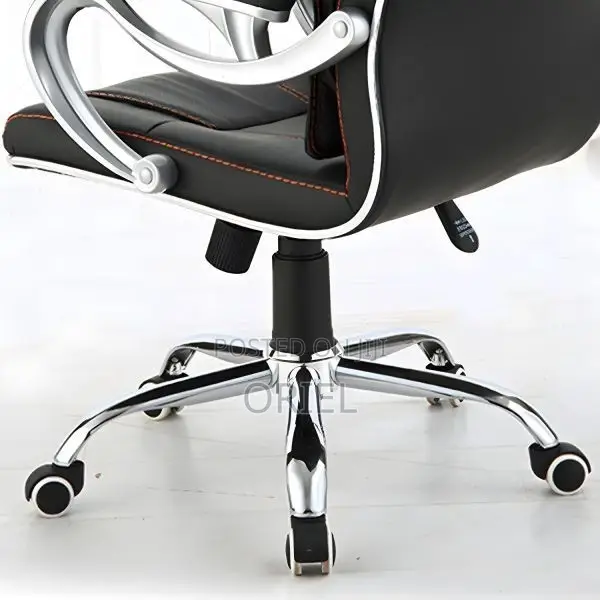 Office Chairs; Professional Leather High-Back Work Chair