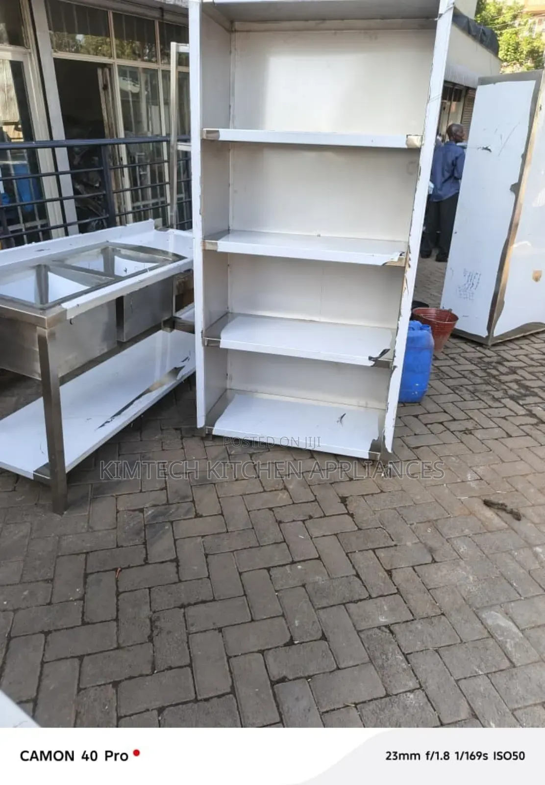 Stainless Steel Books Shelves