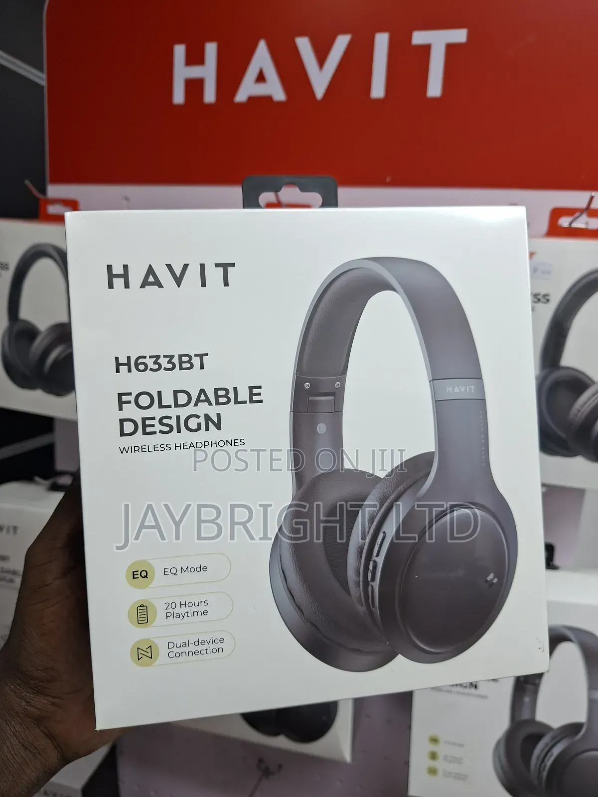 Havit H619bt Over-Ear Wireless Headphones for Sports