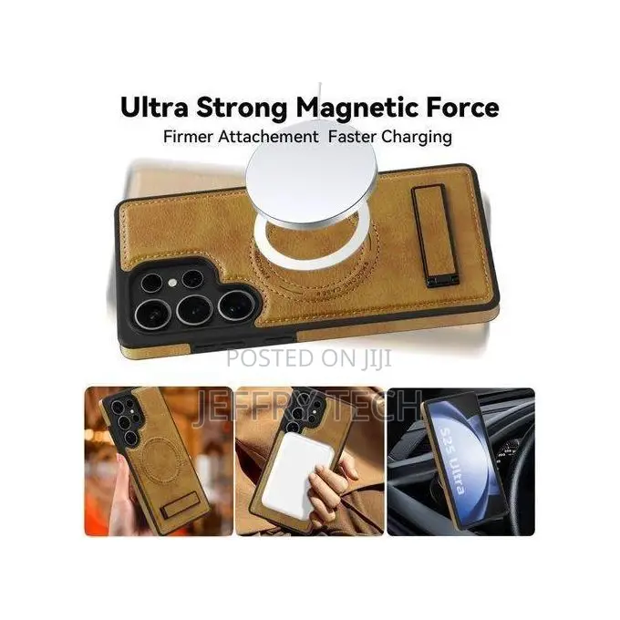 Galaxy S26 Ultra – Strong N52 Magnetic Wireless Charging Cover, Shockp