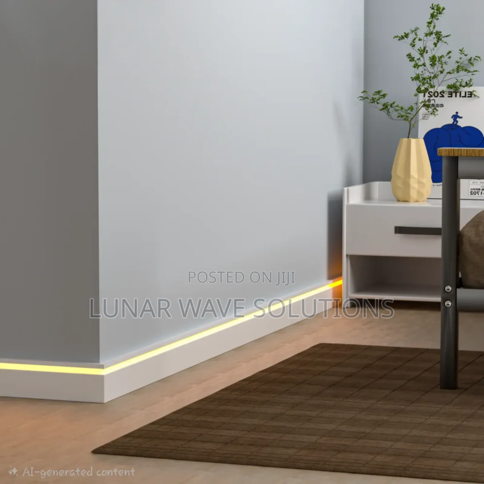 Modern Aluminium Skirtings(2.5m)