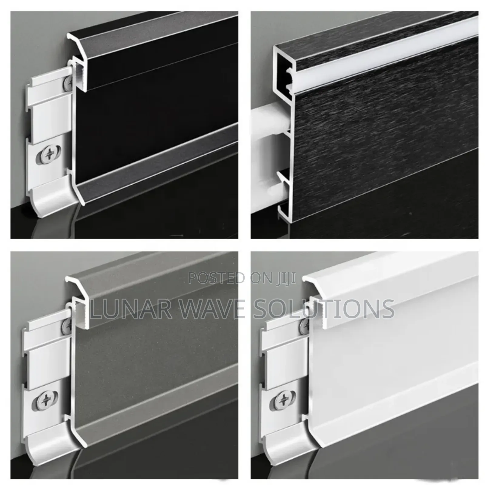 New Design Wall Skirtings With Led Light Diffuser (Per 2.5meter)