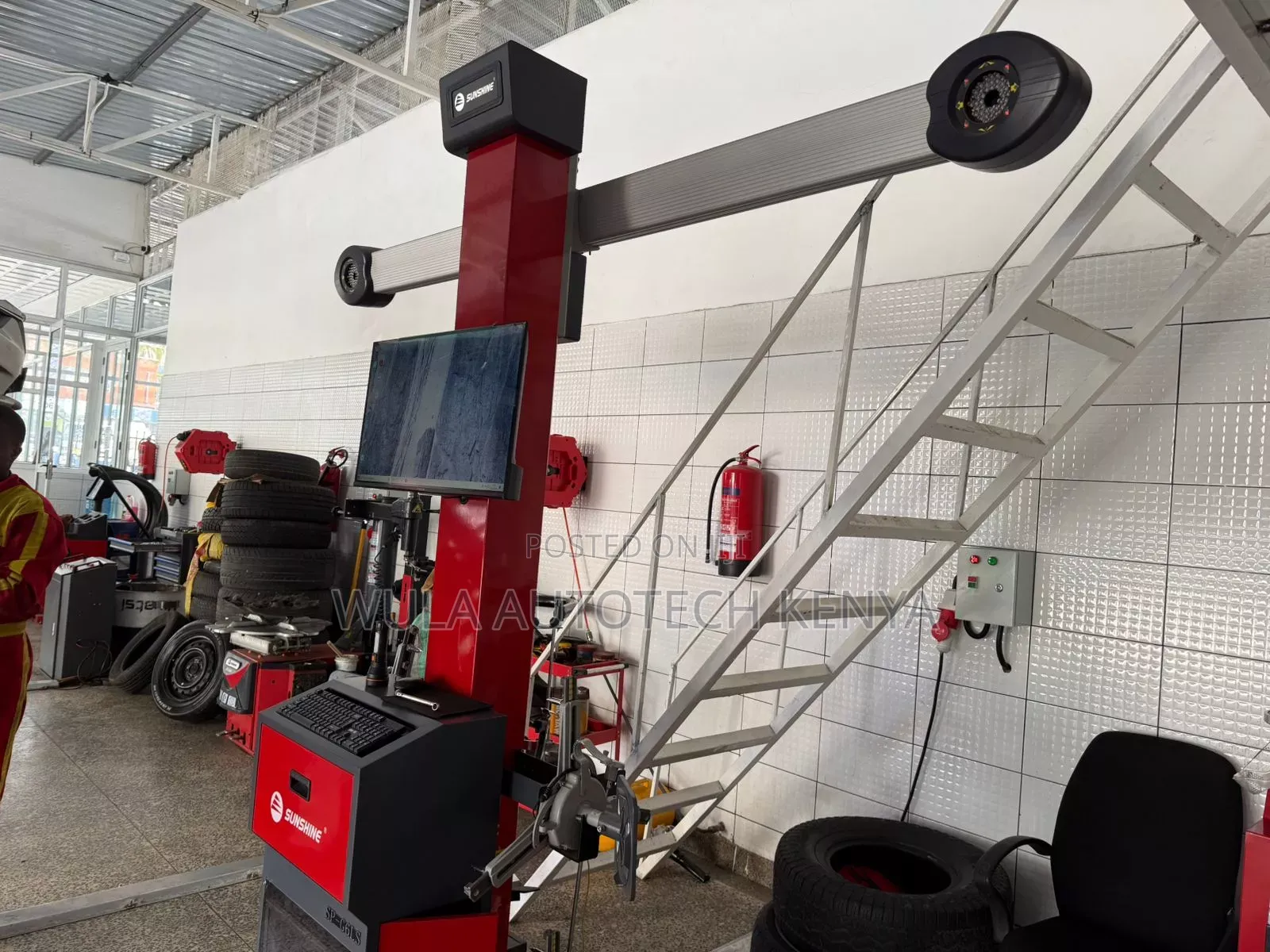 Latest Designed Sunshine High Quality Wheel Alignment S-M5 Machine