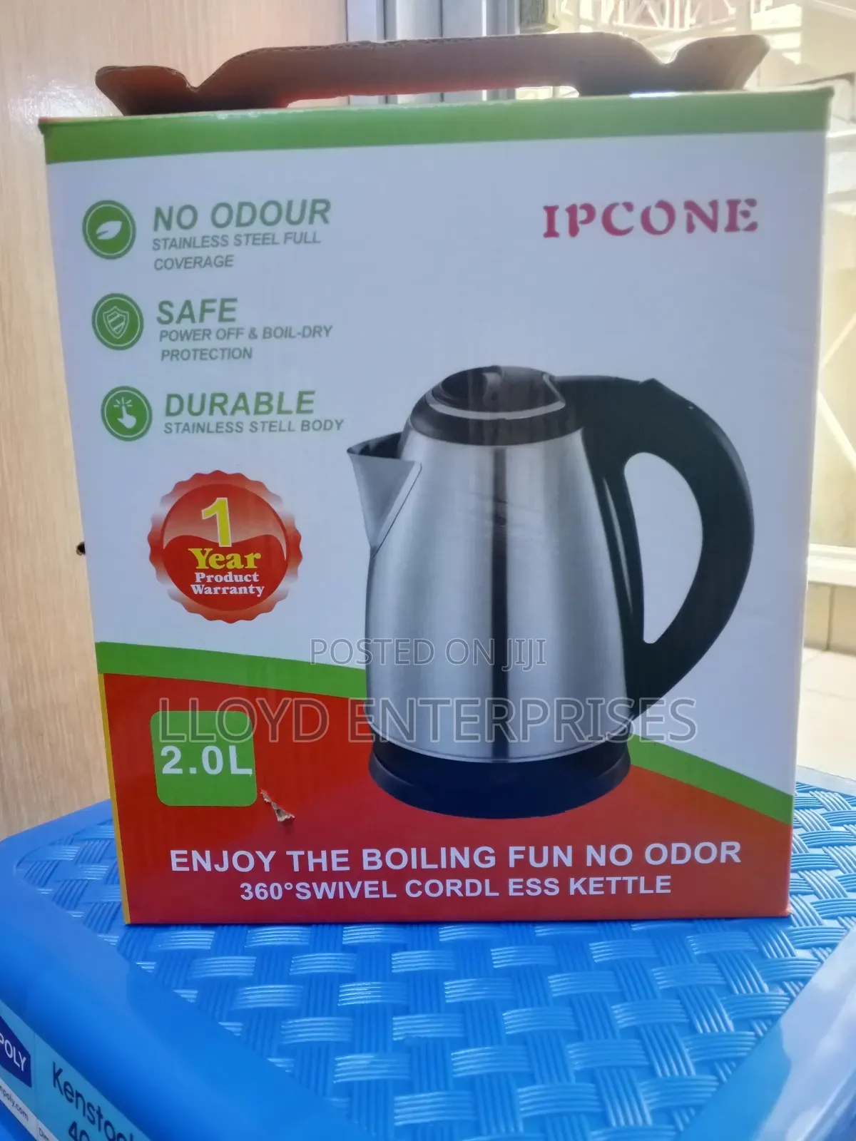 Ipcon Stainless Steel Electric Kettle
