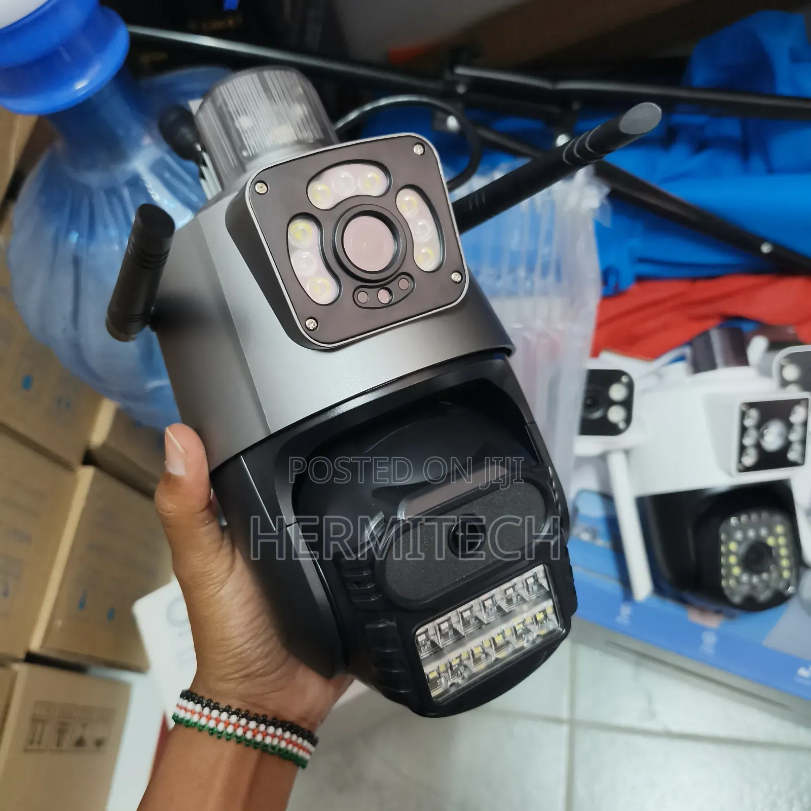 Dual Lens With Siren 4g Smart Electric Model 