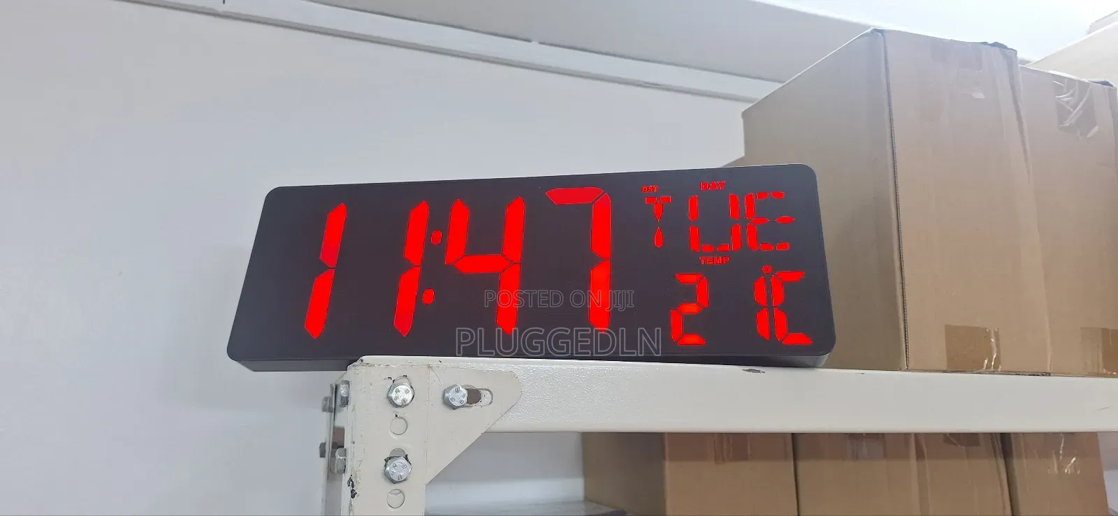 Large Digital Gym Wall Clock.