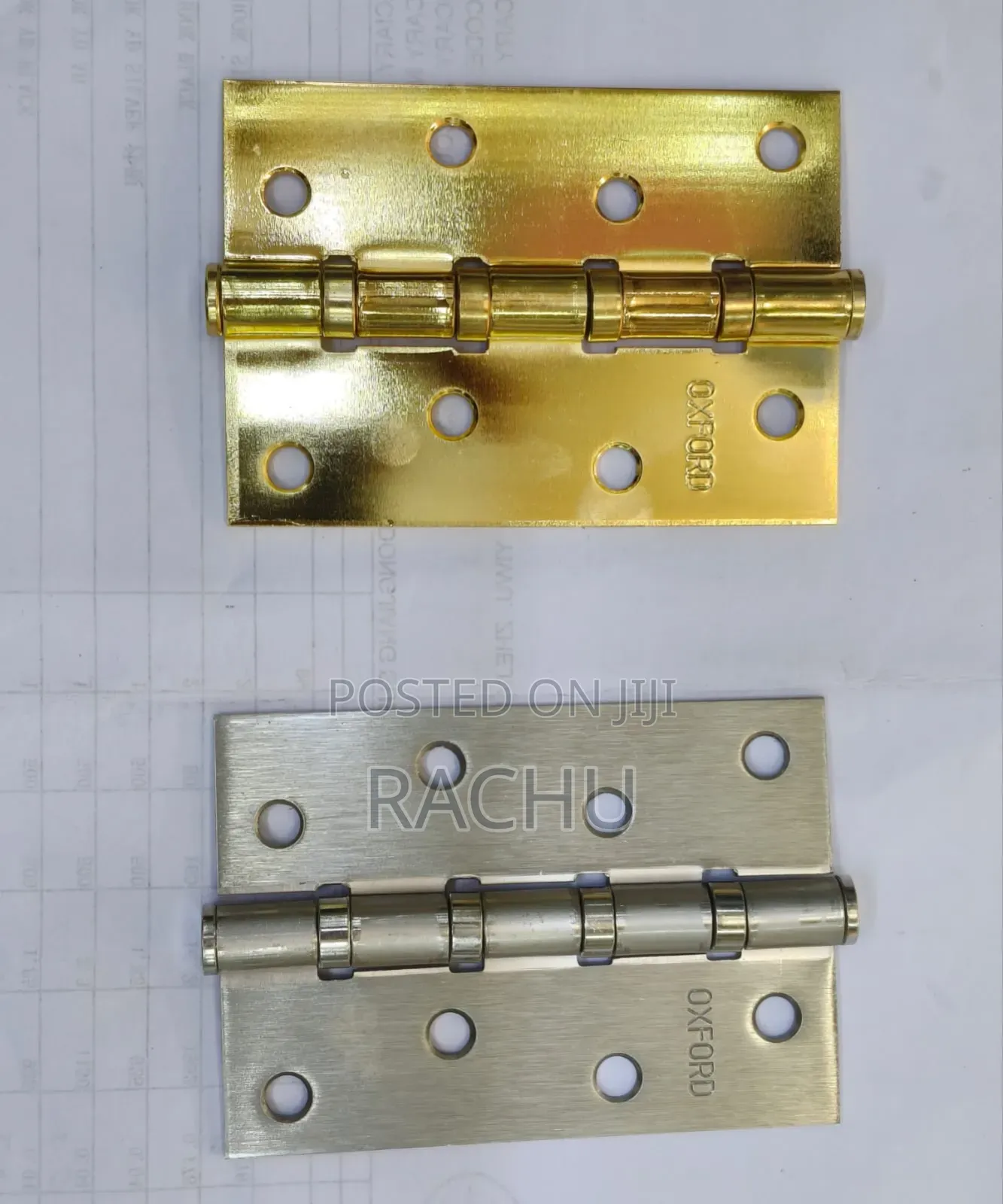 Oxford Door Hinges 4"