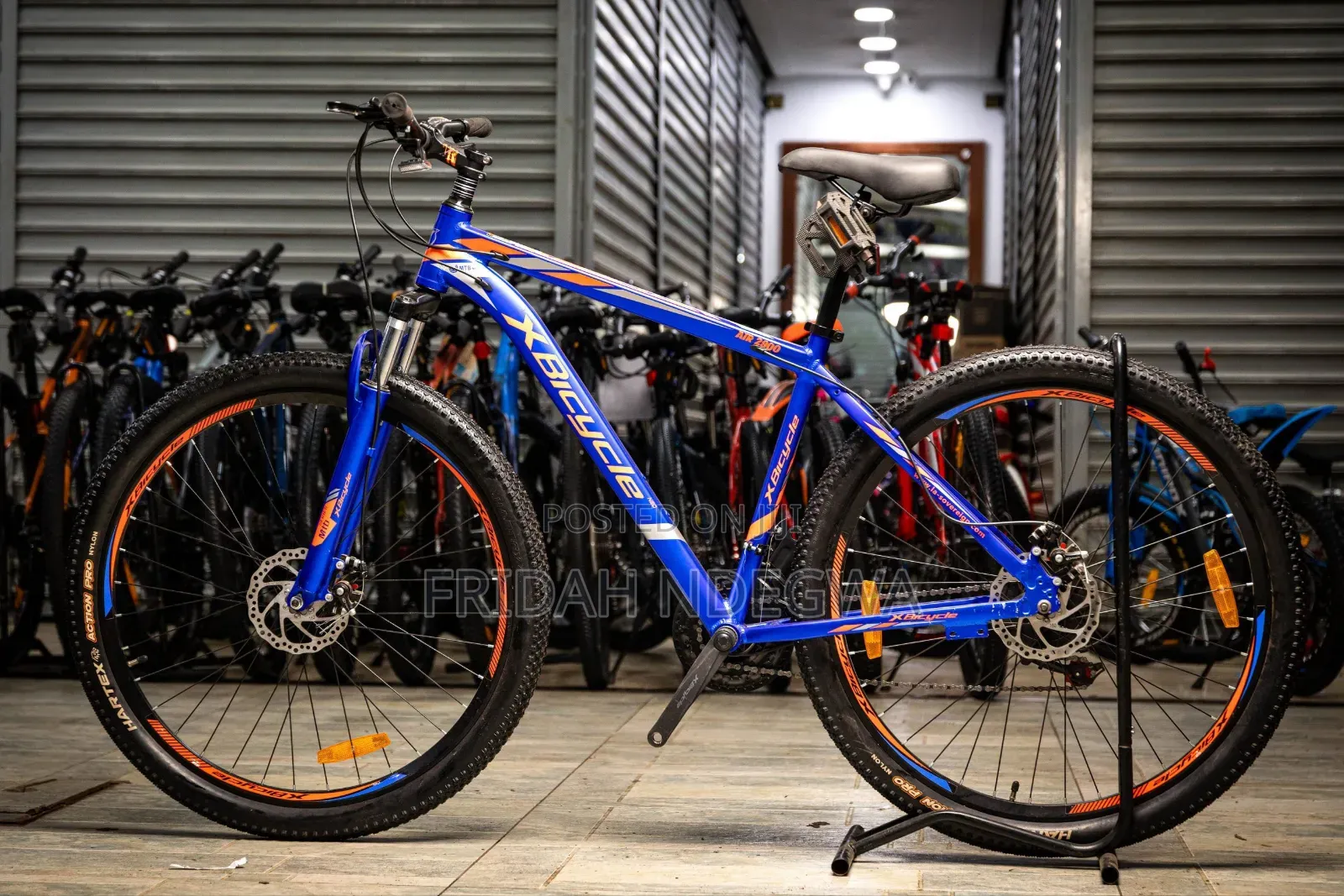 X Bicycle Size 29 
Aluminium 
With Shimano Gears