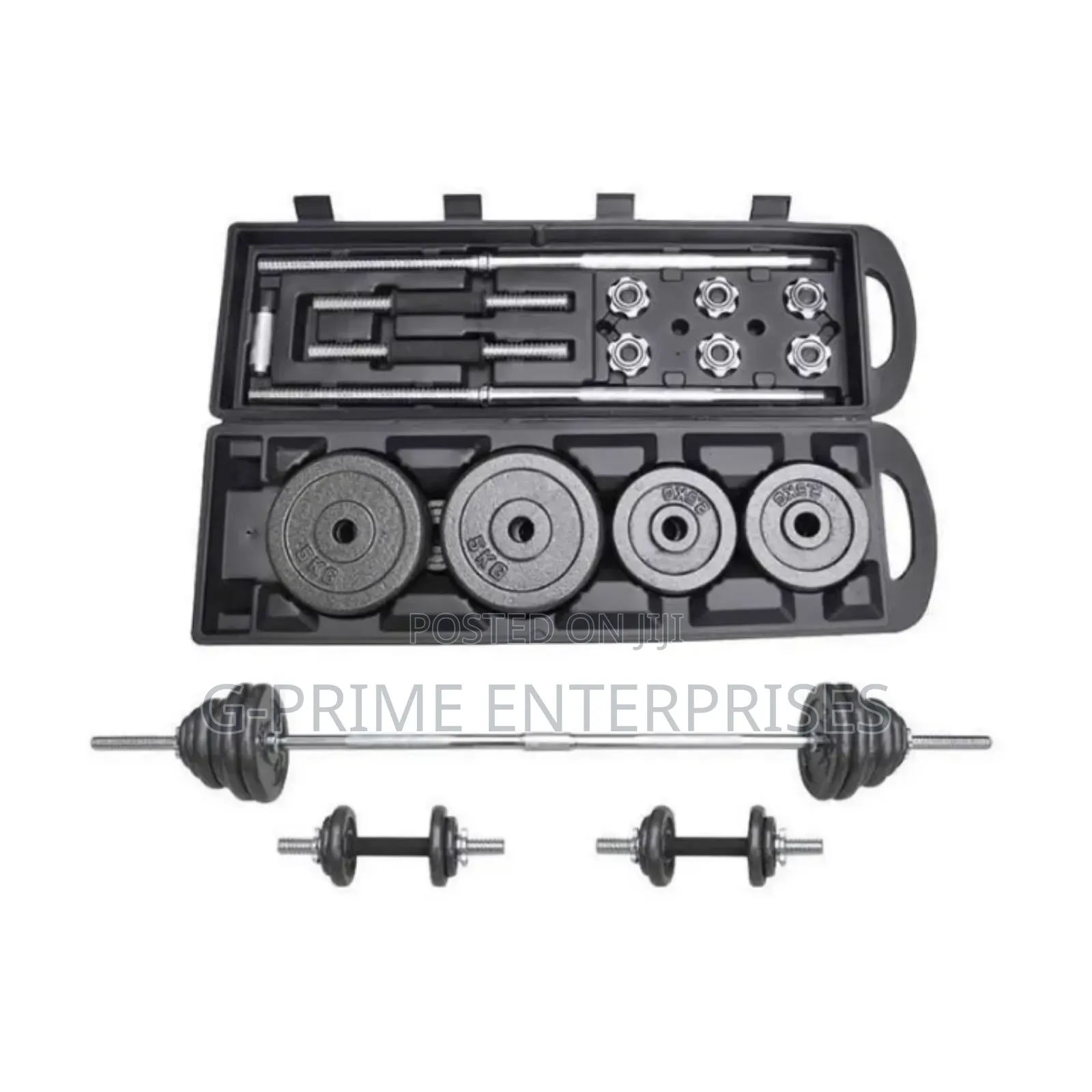 50kg Dumbbells Barbell